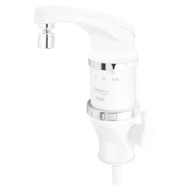 Imagem de Torneira Elétrica Fame Elegance 4 Temperaturas de Bancada Branca 127V