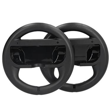 Imagem de Hilitand Controlador de volante para interruptor, acessórios de jogos de corrida, cabo de controle para jogos, pacote com 2 (Preto)