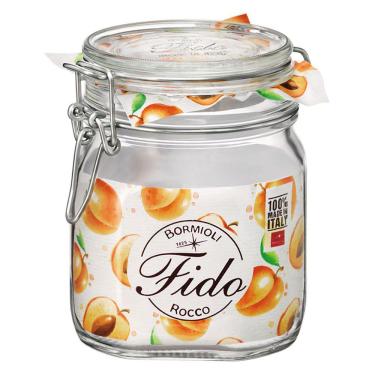 Imagem de BORMIOLI ROCCO FIDO POTE HERMÉTICO 14x11x11cm 750ml VIDRO TRANSP