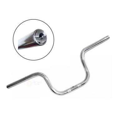 Imagem de Guidão Para Honda CG Titan 150 2004 à 2015 Cromado C/ Pesos