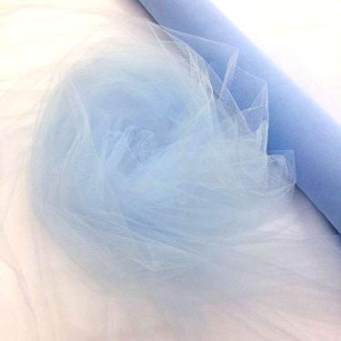 Imagem de Tecido Tule Azul Bebê a Metro