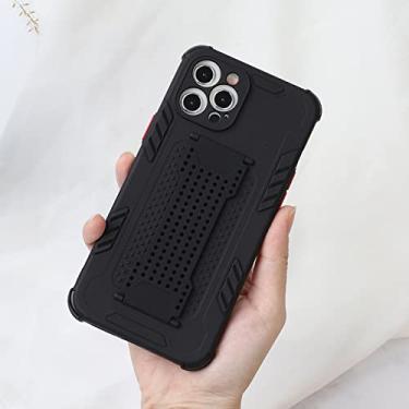 Imagem de Capa de telefone de pulseira para Samsung Galaxy S20 Plus Note 20 Ultra A30 A51 5G A71 Capa de pulseira de silicone macio, preta, para Galaxy A20 A30