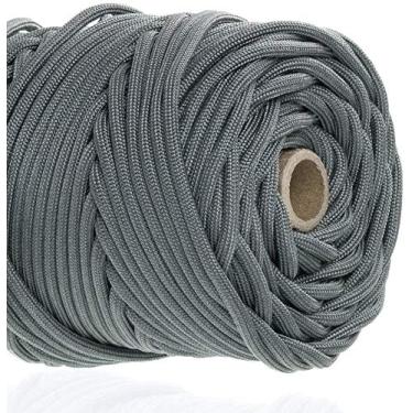 Imagem de Corda de paraqueda/paraquedas GOLBERG de 275 kg – grau militar dos EUA – corda de paraquedista resistente à tração tipo militar autêntico de 340 kg – Mil-C-5040-H – 100% nylon – Feito nos EUA, Sage Green, 200 ft on Tube