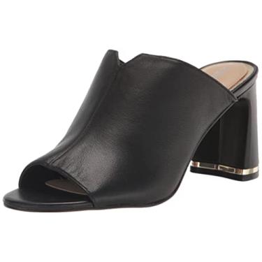 Imagem de Kenneth Cole New York Sandália feminina de salto mule Amelia Flare, Preto, 38