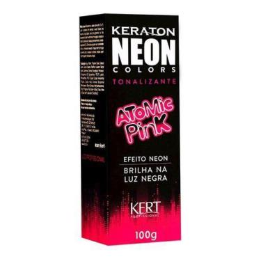 Imagem de Tonalizante Keraton Neon Colors Atomic Pink 100G - Kert