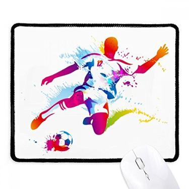 Imagem de Mousepad com estampa de atletas de futebol americano, tapete de borracha para jogos