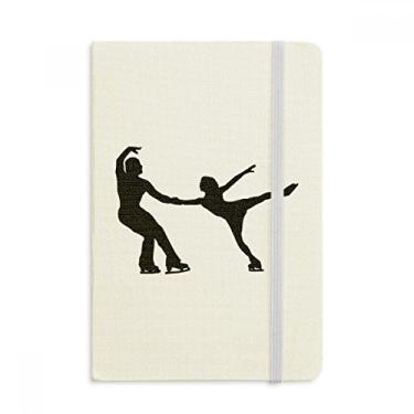Imagem de Caderno de anotações para jogadores de educação física e patinação em tecido oficial capa dura