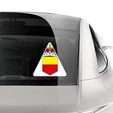 Imagem de DIYthinker Adesivo com emblema nacional Liechtenstein para carro, motocicleta, bicicleta, bagagem