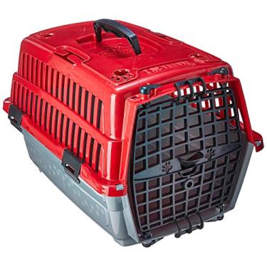 Imagem de Pet Injet Caixa Transporte Love Travel Nº1 Vermelha Para Cães