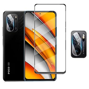 Imagem de Kit Película 3D Full Cover Vidro Temperado + Película Câmera para Xiaomi POCO F3 5g [Coronitas Acessorios]