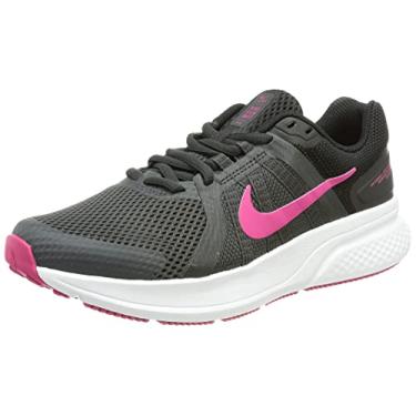 Imagem de Nike Tênis feminino W Nike Run Swift 2, Dk Smoke Cinza Fireberry Preto, 35
