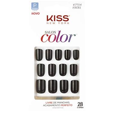 Imagem de Unha Salon Color Curto Chic, Kiss New York