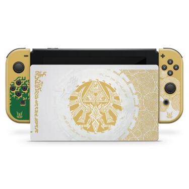 Imagem de Skin Compatível Nintendo Switch Adesivo - Zelda Tears Of The Kingdom E