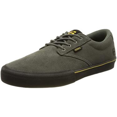 Imagem de Etnies Tênis de skate masculino Jameson Vulc, Cinza/preto/dourado, 38