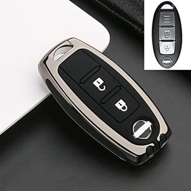 Imagem de WSWJDW Porta-chaves do carro capa porta-chaves porta-chaves, adequado para Nissan X-Trail T32 Murano Qashqai Versa Tidda Cubo Infiniti EX FX G25 FX35 EX, 1