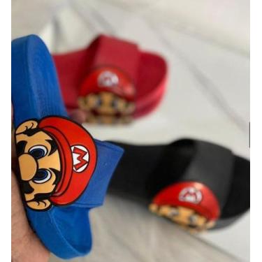 Imagem de Sandalia Infantil Chinelo Super Mario Bros Edição Limitada Com Preço B