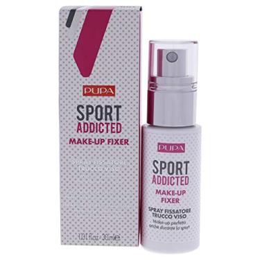 Imagem de PUPA Spray de fixação de maquiagem Milano Sport Addicted – Spray de maquiagem durável e perfeito para o rosto – Defina o rosto e garanta que sua maquiagem dure – Hidrata seu rosto e refresca sua maquiagem – 30 ml