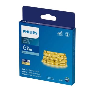 Imagem de Fita Led Br Quente 6W 600Lms 24V 60 Leds IP20 C/ 5mts LS155 - Philips 2700K 92900265212