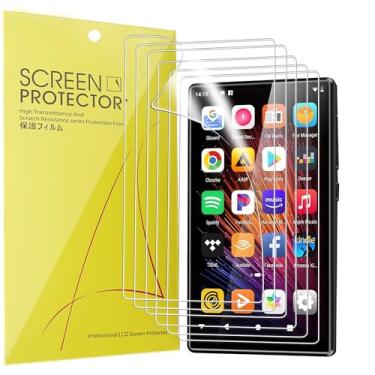 Imagem de Lamshaw Película protetora de tela compatível com Oilsky MP3 Player, [6 unidades] de cobertura total TPU transparente compatível com o reprodutor de música MP4 Oilsky de 4,7 polegadas (pacote com 6)