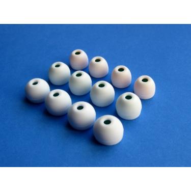 Imagem de 12 peças: 4S / 4M / 4L (SML-WHB), pontas de substituição brancas compatíveis com Klipsch AS-5i, S5i, X4i, Reference S4i, S4i resistente, S4i II, S4a II, S4, AW-4i, S3, S3m, S2, S2m, X1 e Custom 1,2,3