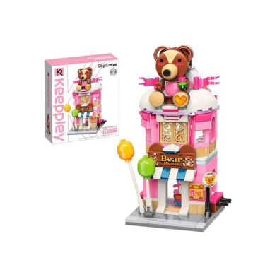 Imagem de Blocos de Montar Loja das Pelucias City Corner 281 Peças