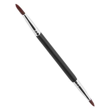 Imagem de Pincel Corretivo, Fibra Sintética Macia, Cabo de Madeira, Ferramenta de Maquiagem Portátil, para Cobertura Facial, Com Cabeça de Pincel Pequena