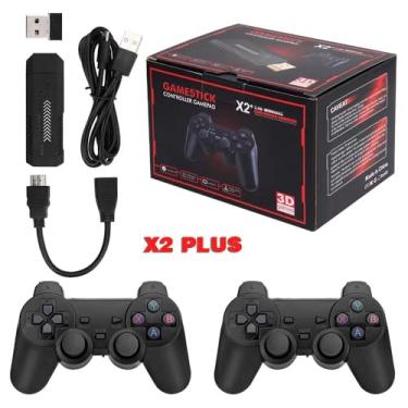 Imagem de Jogo eletrônico integrado Retro game stick X2 Plus 128GB, incluindo 30000 + jogos, bastão de jogos 4K HDMI com controle sem fio