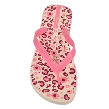 Imagem de Chinelo Feminino Happy Ipanema 25279 Rosa/Rosa/Bordo 39/40-Feminino