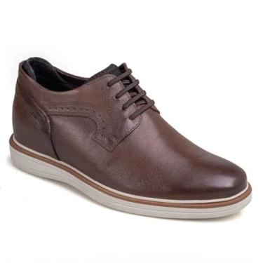 Imagem de Sapato Masculino Oxford Rafarillo Boston Alth Couro Marrom (Marrom, BR, Adulto, Numérico, 42)