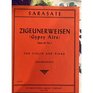 Imagem de Sarasate, Pablo – Zigeunerweisen Op. 20, No. 1, para Violino e Piano