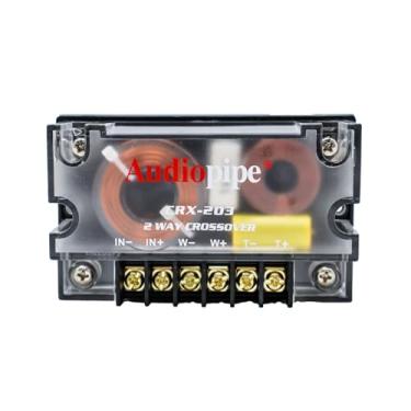 Imagem de Crossover bidirecional de 300 watts - (1) alto-falante de áudio automotivo passivo Tweeter médios e altos CRX-203