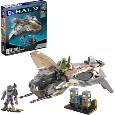 Imagem de MEGA Halo Action Figure Building Toy, UNSC Arctic Burn Wasp with 342 Pieces and 2 Poseable Figures, for Collectors