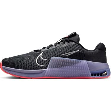 Imagem de Nike Tênis de treino feminino Metcon 9 AMP (DZ2537-003, preto/lilás/Barely Grape/prata metálico), Preto/Lilás Bloom/Barely Grape/Prata Metálica, 40