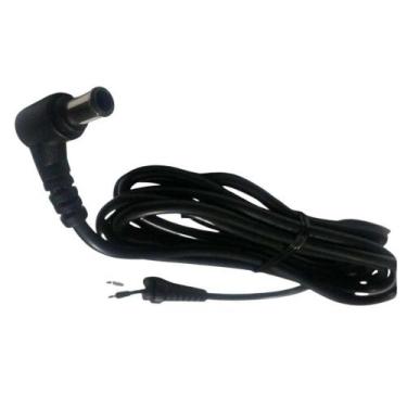 Imagem de Cabo para Fonte Notebook Sony/LG com Pino Agulha - Eletronica Castro