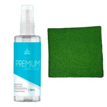 Imagem de Kit Limpa Telas de Outro Mundo 150ml com Pano Verde 