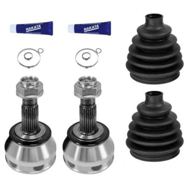 Imagem de 2 Junta Homocinética Nakata Fixa L/Roda Vw Saveiro 1987 A 2007, JUNTA 