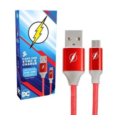 Imagem de Cabo Usb Para Micro Usb 1,5M 12W Flash Novo - Chipsce