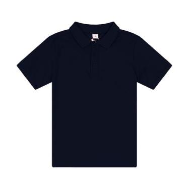 Imagem de Polo Infantil Masculina Em Cotton Trick Nick Azul, Azul, 2