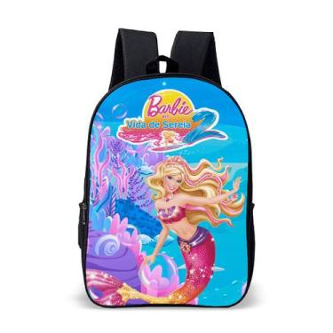 Imagem de Mochila Escolar Feminina da Menina Barbie Mundo Rosa  - Use Thuco , MS