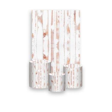 Imagem de Painel De Festa Vertical 1,50 x 2,20 + Trio De Capas Cilindro - Efeito
