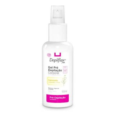 Imagem de Gel Pré Depilação Corporal Camomila Depilflax 100 ml