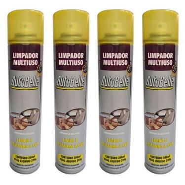 Imagem de Limpador Multiuso AutoBelle 300ml Lancha Espuma Mágica C/ 4