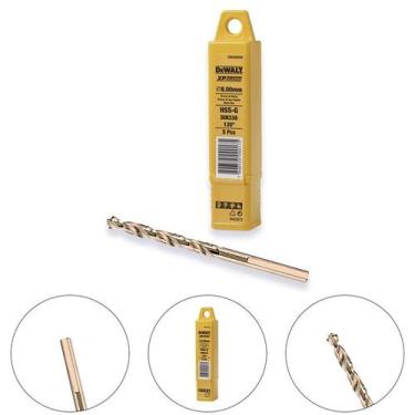 Imagem de Broca aço rapido 8.0MM - DWA30800G Dewalt