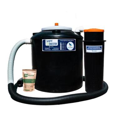 Imagem de Kit Fossa Biodigestora 600L/dia Vala de Infiltração e Leito - Sanear B