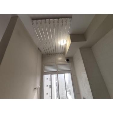 Imagem de Varal de teto vareta individual 12 varetas de 100CM  - Jaff Varais