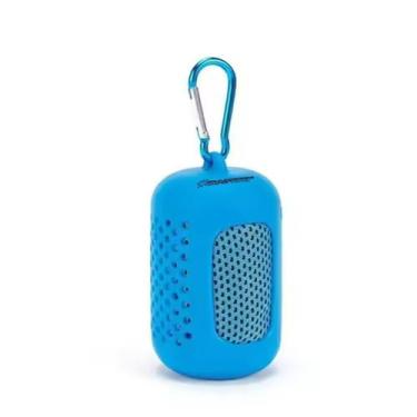 Imagem de Kit Toalha de Microfibra Gold Sports Com Capa de Silicone e Mosquetão 