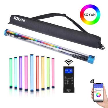 Imagem de Bastão De Led Rgb Sokani X25 Com Controle