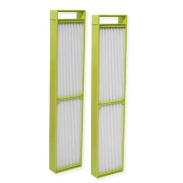 Imagem de PUREBURG Filtro de substituição compatível com purificador de ar Alen Paralda HEPA TF50-Carbon HEPA-Fresh, pacote com 2 H13 HEPA filtragem de 3 estágios, poeira limpa, odor VOCs