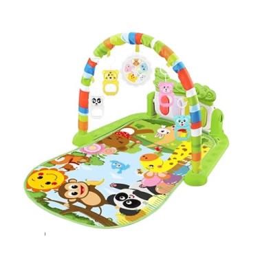 Imagem de Tapete Infantil De Atividades Kidino Música Emborrachado Para Atividades De Bebê - Confortável e Seguro