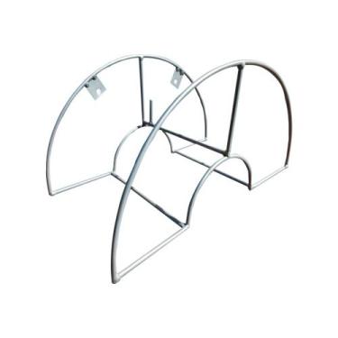 Imagem de Enrolador para Mangueira de Jardim Meia Lua em Aço - Metalfer